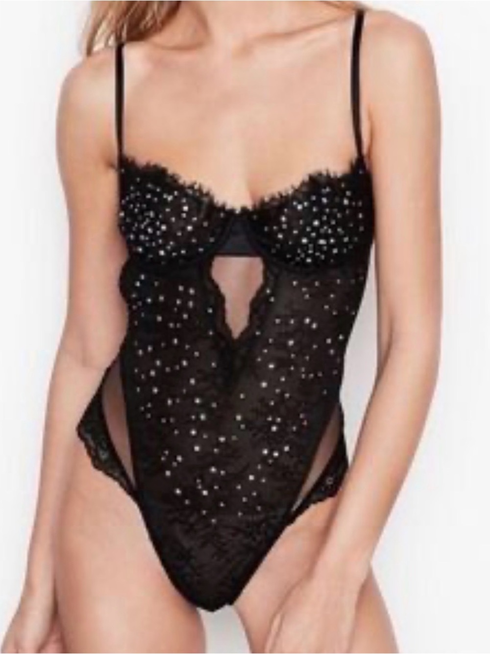 Victoria Secret Very Sexy Wicked Fancy Balcony Teddy